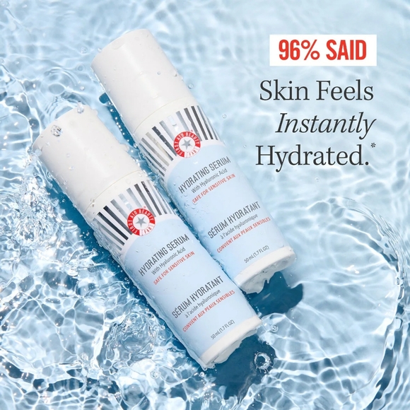 First Aid Beauty Hydrating Serum with Hyaluronic Acid, 50ml/1.7fl oz - Picture 2 of 13